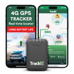 Tracki Pro GPS Tracker for Vehicles up to 12 Months Waterproof Magnetic Asset Real time Tracker 4G LTE Long Battery Life 2-12 Month, Unlimited Distance, Subscription Required, Speed Monitor, Geofence