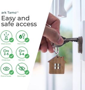 ark Tamo Outdoor Key Safe – Weatherproof Wall Mounted Security Box