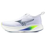 Mizuno NEO Zen 2 Men's Running Shoes, White/Estate Blue/Lightning Yellow - 10 UK
