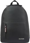 Tommy Hilfiger Men Pique Backpack Hand Luggage, Black (Black), One Size