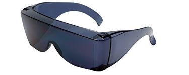 Calabria 3000 Large Square Over Safety Glasses UV Protection in Smoke