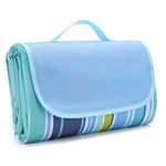 Outdoor Picnic Camping Blanket | Garden Beach Blanket Large | Foldable Lightweight Waterproof Sand Mat for Beach Hiking Park Patio (150 x 180 CM)