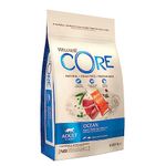 Wellness CORE Adult Ocean, Dry Cat Food, Cat Food Dry For Healthy Skin and Shiny Coat, Grain Free, High Fish Content, Salmon & Tuna, 4 kg