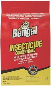 Bengal Insecticide Concentrate, Indoor and Outdoor Insect Killer, Makes 2 Gallons, 2 Oz. Liquid Concentrate