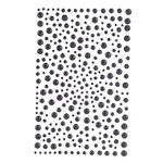 DECORA 325 Black Diamante Stick on Rhinestone Stickers Gems Cards and Self Adhesive Craft Bling