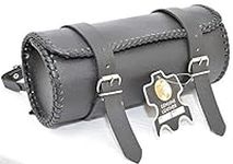 ukshopsite Motorcycle Motorbike Genuine Leather Tool Roll Saddle Bag TR1