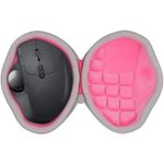 co2CREA Hard Travel Case for Logitech MX Ergo/Ergo S/Ergo Plus/Ergo M575 /M575S Advanced Wireless Trackball Mouse,Case Only