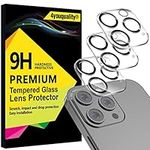 4youquality [3-Pack Camera Lens Protector for iPhone 13 Pro Max (6.7inch) & iPhone 13 Pro (6.1inch), 9H Tempered Glass, [LifetimeSupport][Anti-Scratch][Does Not Affect Night Shots]