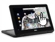 Dell Chromebook 11 3100 2 in 1 Laptop, 11.6 Inch Touchscreen Notebook, Intel Celeron N4020, 4GB RAM, 32GB SSD, Japanese Keyboard, Chrome OS (Renewed)