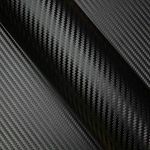 Carbon Fiber Wrap,Car Vinyl Wrap 30 x 400 cm Black,Automotive Vinyl Wraps with Plastic Scraper,Carbon Fiber Vinyl Wrap for Cars,Motorcycles,Laptops,Mobile Phones,PC Cases