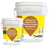 Weberfix Drywall - 20 kg| Epoxy adhesive for tiles and stone | Fixing tile-on-tile, large stones and stone-on-plywood applications