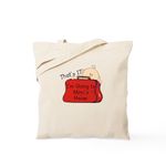 CafePress Going To Mimi's Funny Tote Bag Natural Canvas Tote Bag, Reusable Shopping Bag