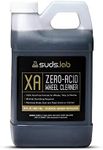 Suds Lab XA Zero-Acid Wheel Cleaner - Cleans Brake Dust and Grime for Car Rims and Tires - Safe on Chrome, Alloy and Aluminum Rims - 64 oz