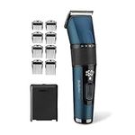 BaBylissMEN Japanese Steel Digital Hair Clipper, Blue