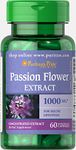 Puritan's Pride Passion Flower, 1000 mg, 60 Capsules