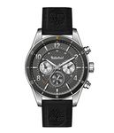 Timberland Leather Analog Grey Dial Men's Watch-Tdwgf2201001, Band_Brown