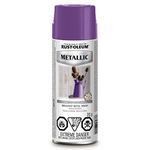 Outdoor Metallics Spray Paint in Deep Purple, 312g