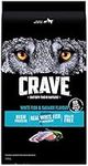 CRAVE Adult Dry Dog Food, White Fish & Salmon Flavour, 9.98kg Bag