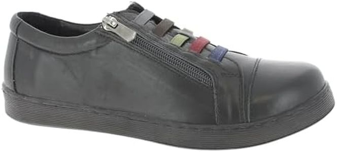 Andrea Conti Baskets pour Femme, Noir K, 38 EU