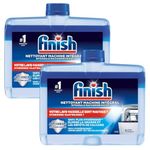 Finish Dishwasher Machine Cleaner | Original | 2 Washes (250ml x 2) |Deep Cleans and Helps to prolong life of your dishwasher