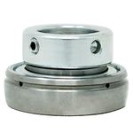 MAPLE ACE SA205-16G Insert Bearing 1" Bore Spherical Re-lube w/Eccentric Locking Collar