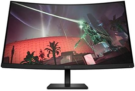 HP OMEN 32c Curved Gaming Monitor | 31.5'' QHD VA 165hz | Gaming Console Compatible | 2x HDMI 2.0 | 1x DisplayPort 1.4 | AMD FreeSync Premium | Tilt & height adjustments | VESA Mountable | Black