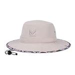 MISSION Cooling Bucket Hat, UPF 50, 3" Wide Brim Sun Hat - Cools When Wet, UPF 50 (Reptilia Punch)