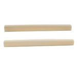 Musiclily 6 String Classical Guitar Bone Saddle,DJ-02 80x3x9/8mm (2 Pieces)