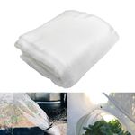 Garden Insect Netting Ultra Fine Mesh Vegetable Protection, 9.84 x 19.69ft Garden Netting Plant Cover Fruit Crops Bug Mesh Netting