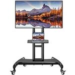 Mobile TV Cart for 32-75 Inch Flat/
