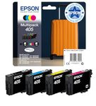 Epson 405 Suitcase Genuine Multipack, 4-colours Ink Cartridges, DURABrite Ultra Ink