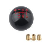 MR HELLO Stick Shift Knob 6 Speed JDM Japanese Weighted Funny Manual Universal Short Throw Aluminum M10x1.5 M10x1.25 M8x1.25 Black