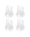 eufy Original Duckbill Valves (4-Pack) for Wearable Breast Pump E10/S1/S1 Pro, Breast Pump Replacement Parts