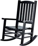 Hupmad Wooden Rocking Chair Outdoor