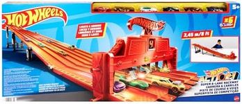 Hot Wheels Toy Car Playset with Lig