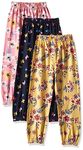 T2F Girl's Regular Track Pants (GLSTRK07_Multicolour