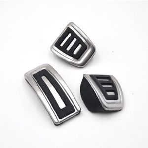 Antislip Foot Brake Accelerator Fuel Clutch Pedal Cover Compatible with VW Golf MK7 GTI MT