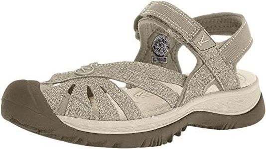 KEEN Women s Rose Casual Closed Toe Hiking Shoe, Brindle Shitake, 10.5 US