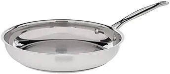 Cuisinart 10-Inch Skillet, 722-24 Chef's-Classic-Stainless-Cookware-Collection, Stainless Steel