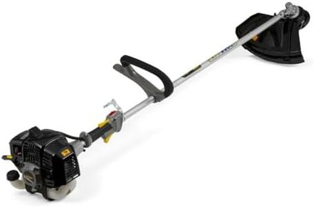 Alpina Débroussailleuse Thermique ABR 32, Moteur Deux Temps 32,6 CC, 900 W, Largeur de Coupe 43 cm, Tête à Double Fil en Nylon et Lames 3 Dents, Harnais Inclus