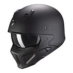 Motorcycle helmets Scorpion COGreen-X Matt Black, Black, M