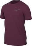 Nike Mens Team Legend Short Sleeve Crew T-Shirt (as1, Alpha, x_l, Regular, Regular, Team Maroon)