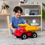 Tonka Steel Classics | 1968 Mighty Dump 75th Anniversary Edition | Kids Construction Toys for Boys and Girls, Vehicle Toys for Creative Play, Motor Skill Development for Kids Ages 3+ | Basic Fun 06170