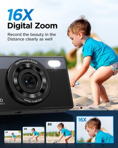 Kids Digital Camera 48MP – 64GB Memory, HD Photo & Video