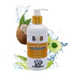 BWB BLACK WHITE BROWN Natural Dog Shampoo For Golden Retriever .Paraben Free+Alcohol Free+Ph Balance With Conditioner & Moisturiser And Added Alovera,Neem,Coconut & Amla Extracts (300 Milliliter)