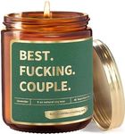 Gift for Couples Anniversary, Engagement Candle for Her, Funny Inappropriate 10th 20th Wedding Anniversary Couples Gifts Ideas for Husband Wife Girlfriend Boyfriend ; Soy Wax, Lavender Scented Candle