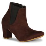 commander shoes Latest and Trendy High Heel Boots for Girls and Women (532J Brown 4UK)