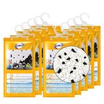 NATRUTH 10-PACKs Moisture Absorber Bags With Activated Charcoal，Desiccant Hanging Bag Use for Kitchen Bathroom Wardrobe, Odor Absorber Humidity Packs, Hanging Closet Dehumidifier Bags for Closet
