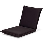 Giantex Adjustable Mesh Floor Sofa Chair, 6-Position Multiangle Padded Floor Chair, Cushioned Back Support Versatile, Video Game Chairs for Meditation Seminars Reading TV Watching or Gaming