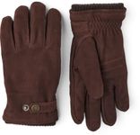 Hestra Men's Bergvik Nubuck Leather Insulated Cold Weather Gloves, espresso, 7